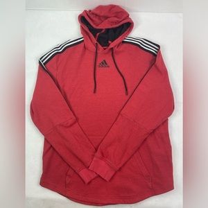 Mens Size Large Adidas Activewear Pullover Hoodie Sweatshirt See Description